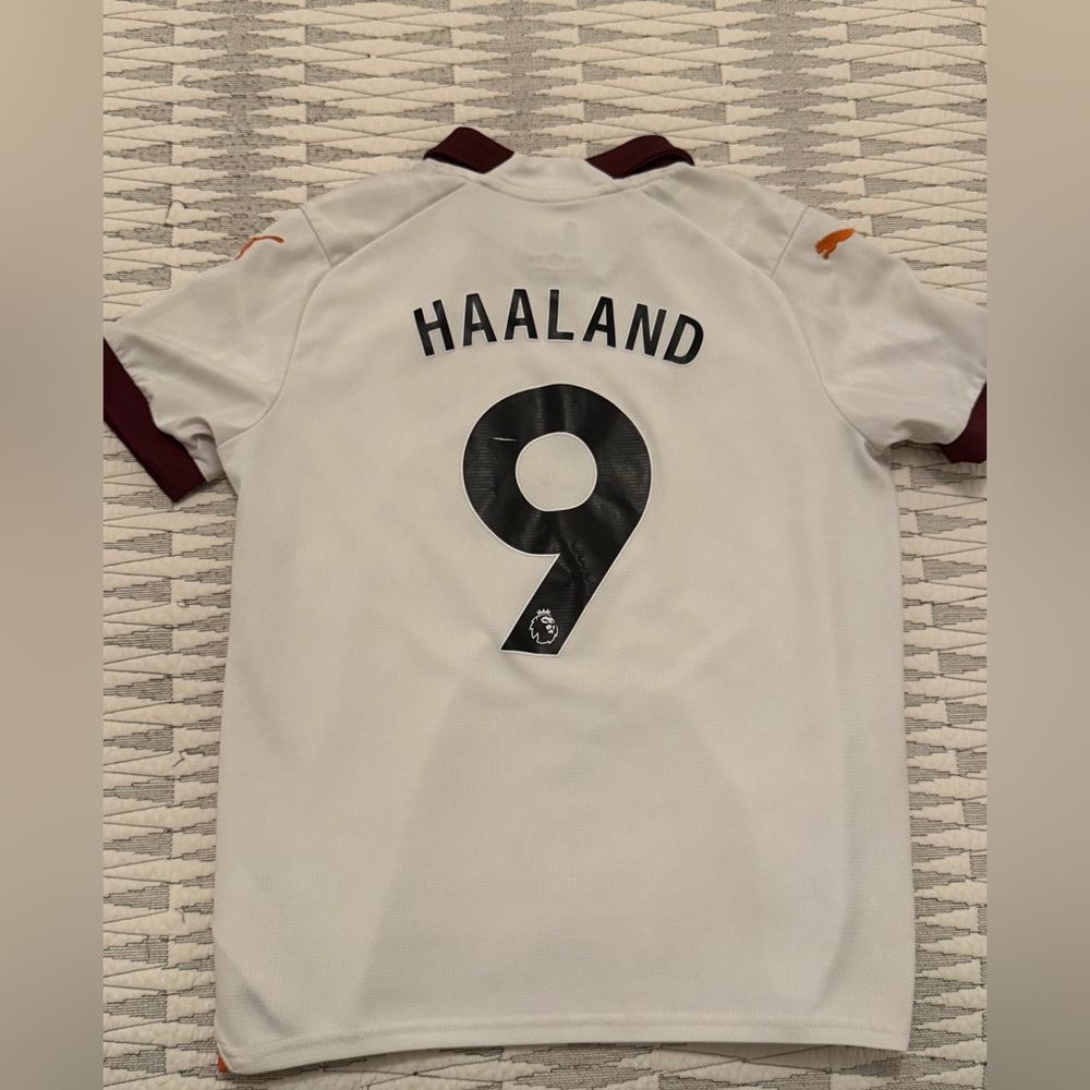 Youth Manchester City Haaland jersey